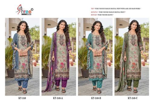 Shree Fabs KT 240 Viscose Salwar Suit Catalog 4 Pcs 8 510x340 - Shree Fabs KT 240 Viscose Salwar Suit Catalog 4 Pcs