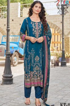 Shree Fabs KT 246 Viscose Salwar Suit Catalog 4 Pcs
