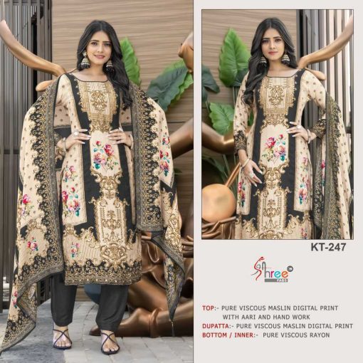 Shree Fabs KT 247 Viscose Salwar Suit Catalog 4 Pcs 2 510x510 - Shree Fabs KT 247 Viscose Salwar Suit Catalog 4 Pcs