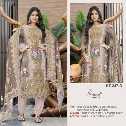 Shree Fabs KT 247 Viscose Salwar Suit Catalog 4 Pcs 4 510x510 - Shree Fabs KT 247 Viscose Salwar Suit Catalog 4 Pcs