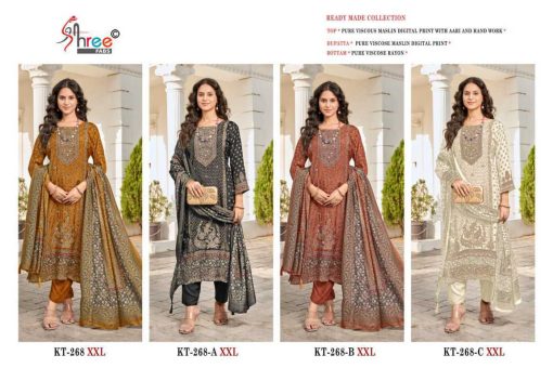 Shree Fabs KT 268 Viscose Salwar Suit Catalog 4 Pcs 5 510x340 - Shree Fabs KT 268 Viscose Salwar Suit Catalog 4 Pcs