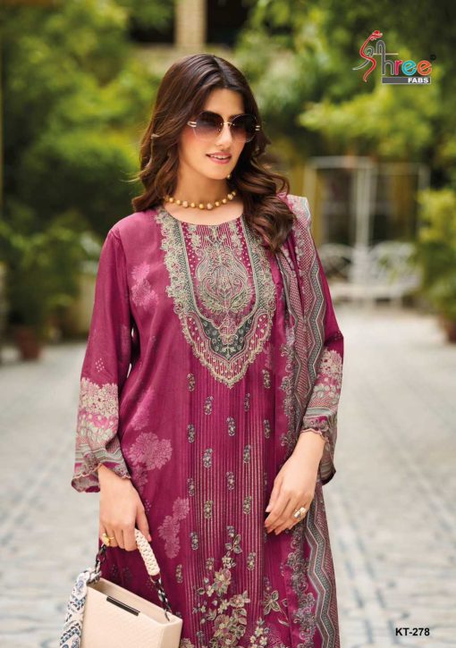 Shree Fabs KT 278 Viscose Salwar Suit Catalog 4 Pcs 5 510x725 - Shree Fabs KT 278 Viscose Salwar Suit Catalog 4 Pcs