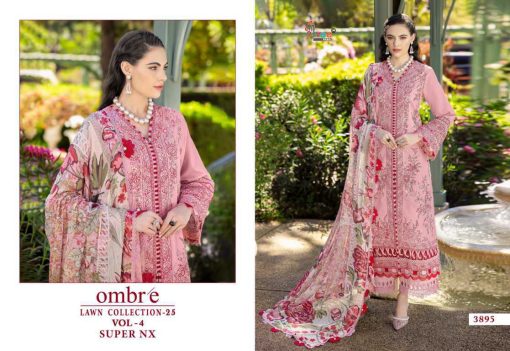 Shree Fabs Ombre Lawn Collection 25 Vol 4 Super NX Chiffon Cotton Salwar Suit Catalog 5 Pcs 4 510x351 - Shree Fabs Ombre Lawn Collection 25 Vol 4 Super NX Chiffon Cotton Salwar Suit Catalog 5 Pcs
