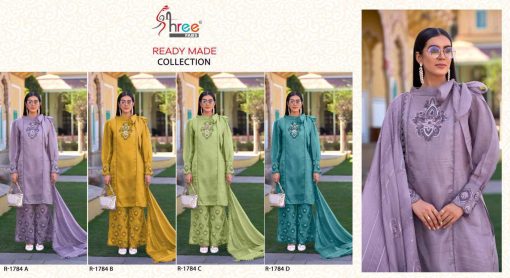 Shree Fabs R 1784 A D Readymade Fancy Salwar Suit Catalog 4 Pcs 5 510x278 - Shree Fabs R 1784 A-D Readymade Fancy Salwar Suit Catalog 4 Pcs