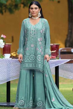 Shree Fabs R 1870 A-D Chinon Readymade Salwar Suit Catalog 4 Pcs