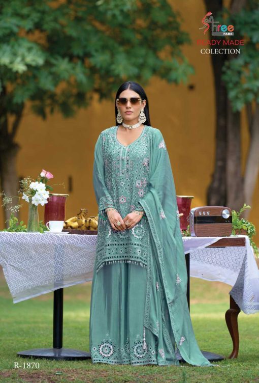 Shree Fabs R 1870 A D Chinon Readymade Salwar Suit Catalog 4 Pcs 5 510x752 - Shree Fabs R 1870 A-D Chinon Readymade Salwar Suit Catalog 4 Pcs