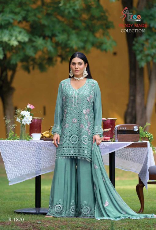 Shree Fabs R 1870 A D Chinon Readymade Salwar Suit Catalog 4 Pcs 8 510x752 - Shree Fabs R 1870 A-D Chinon Readymade Salwar Suit Catalog 4 Pcs