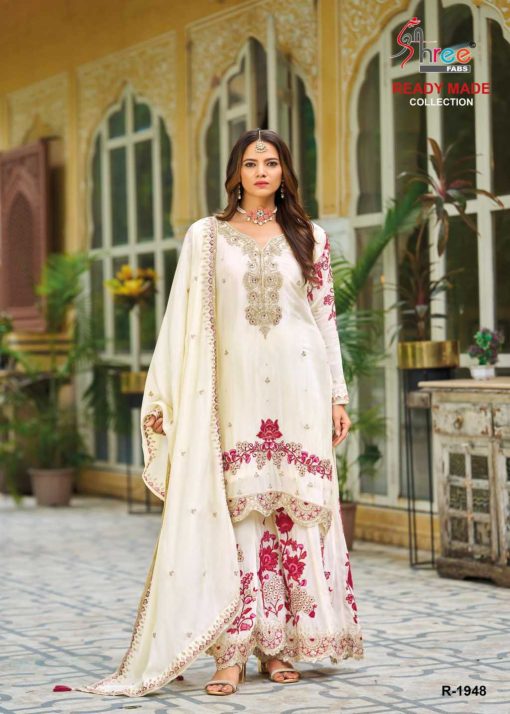 Shree Fabs R 1948 A D Chinon Readymade Salwar Suit Catalog 4 Pcs 2 510x714 - Shree Fabs R 1948 A-D Chinon Readymade Salwar Suit Catalog 4 Pcs