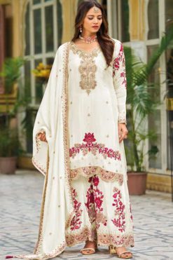 Shree Fabs R 1948 A-D Chinon Readymade Salwar Suit Catalog 4 Pcs