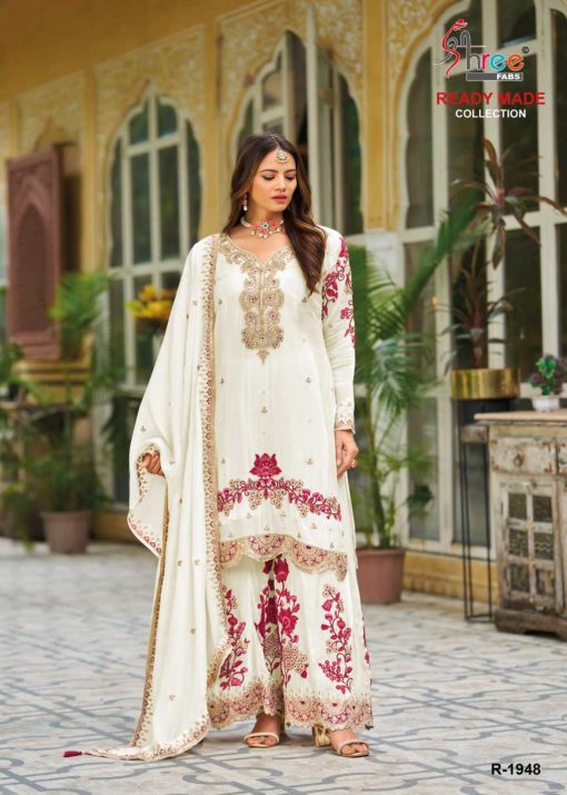Shree Fabs R 1948 A D Chinon Readymade Salwar Suit Catalog 4 Pcs 3 510x714 - Shree Fabs R 1948 A-D Chinon Readymade Salwar Suit Catalog 4 Pcs