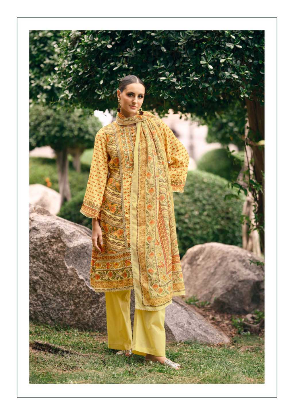 The Heritage Shop Bagh Vol 4 Cotton Salwar Suit Catalog 6 Pcs (14) The Heritage Shop Bagh Vol 4 Cotton Salwar Suit Catalog 6 Pcs - Image 15