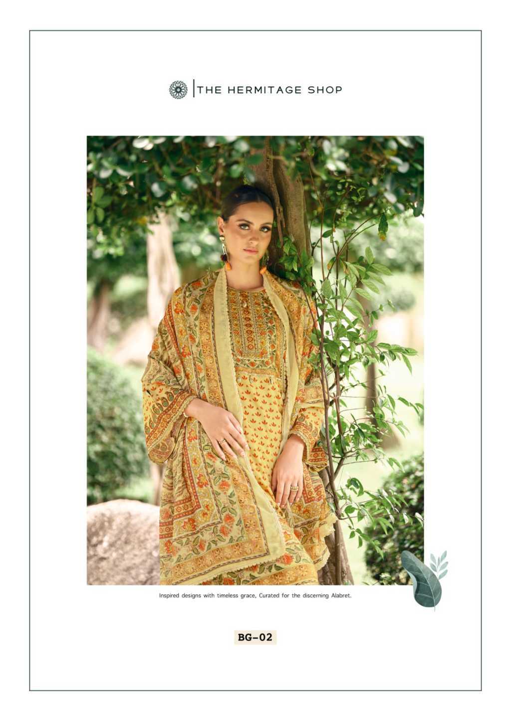 The Heritage Shop Bagh Vol 4 Cotton Salwar Suit Catalog 6 Pcs (15) The Heritage Shop Bagh Vol 4 Cotton Salwar Suit Catalog 6 Pcs - Image 16