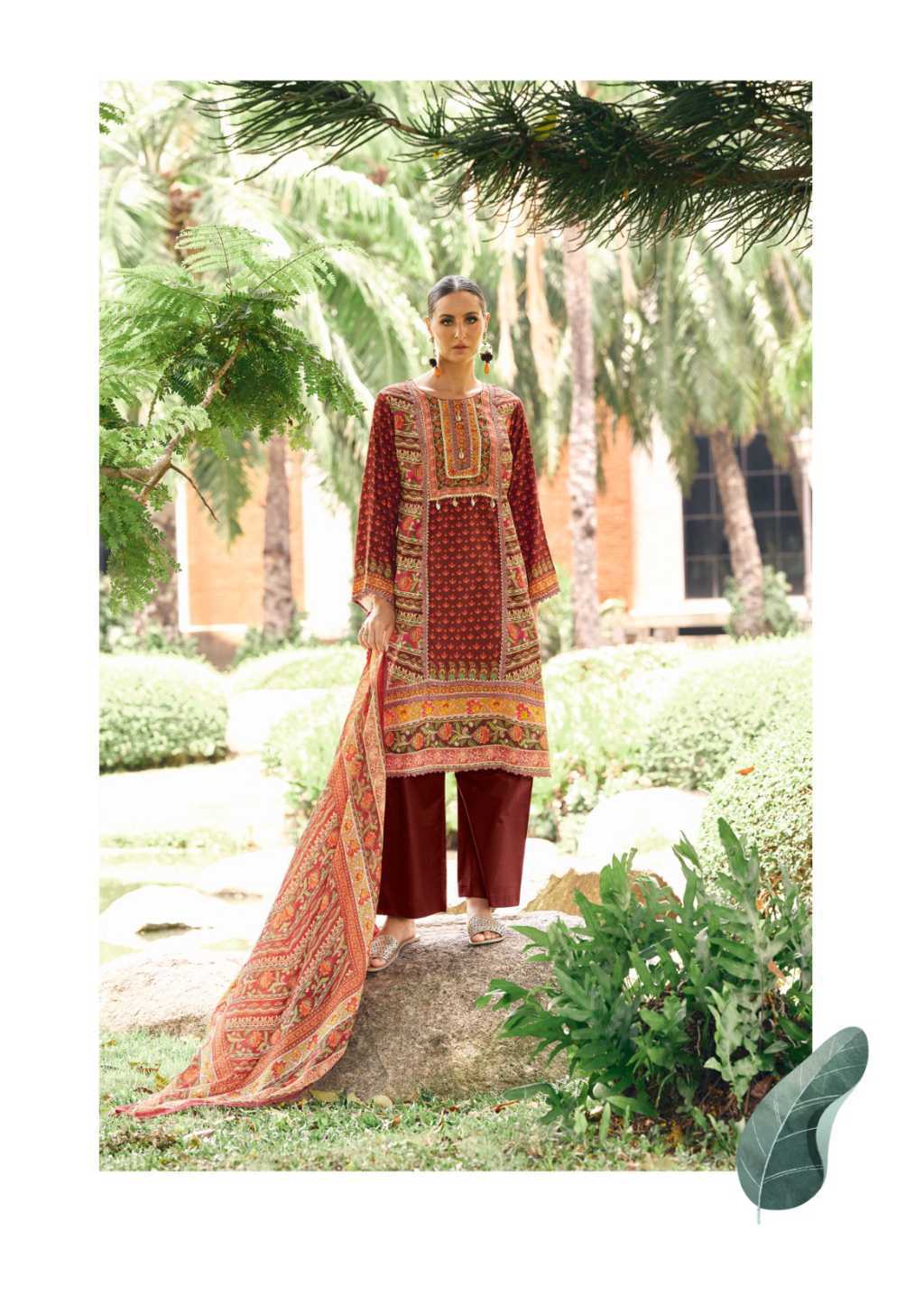 The Heritage Shop Bagh Vol 4 Cotton Salwar Suit Catalog 6 Pcs (6) The Heritage Shop Bagh Vol 4 Cotton Salwar Suit Catalog 6 Pcs - Image 7