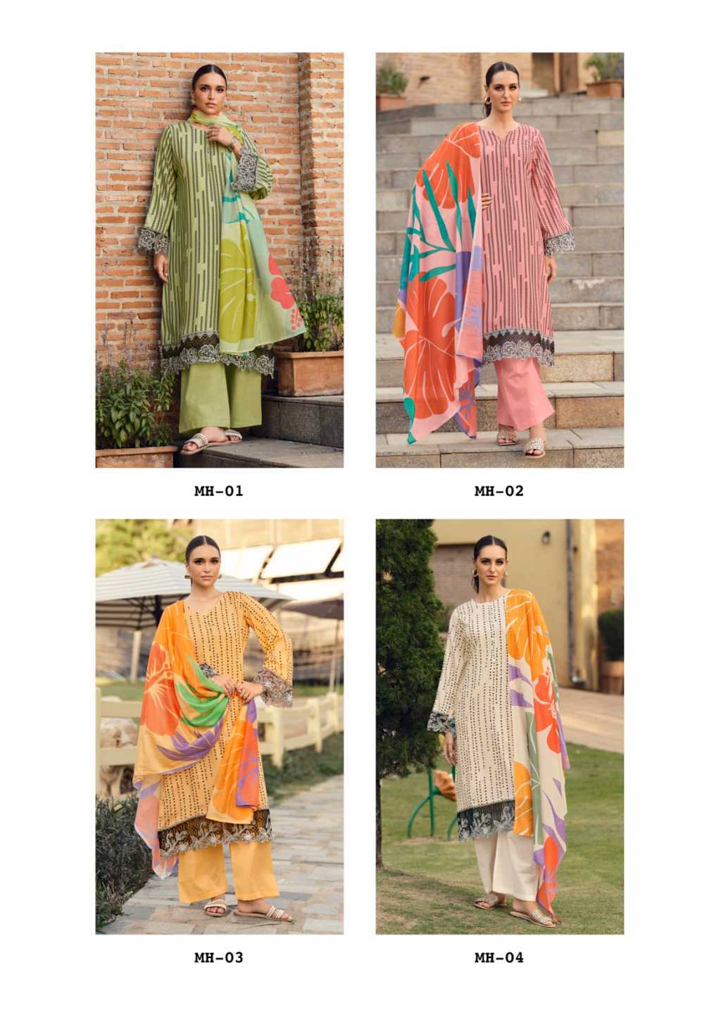 The Heritage Shop Maham Vol 2 Satin Salwar Suit Catalog 6 Pcs (20) The Heritage Shop Maham Vol 2 Satin Salwar Suit Catalog 6 Pcs - Image 21