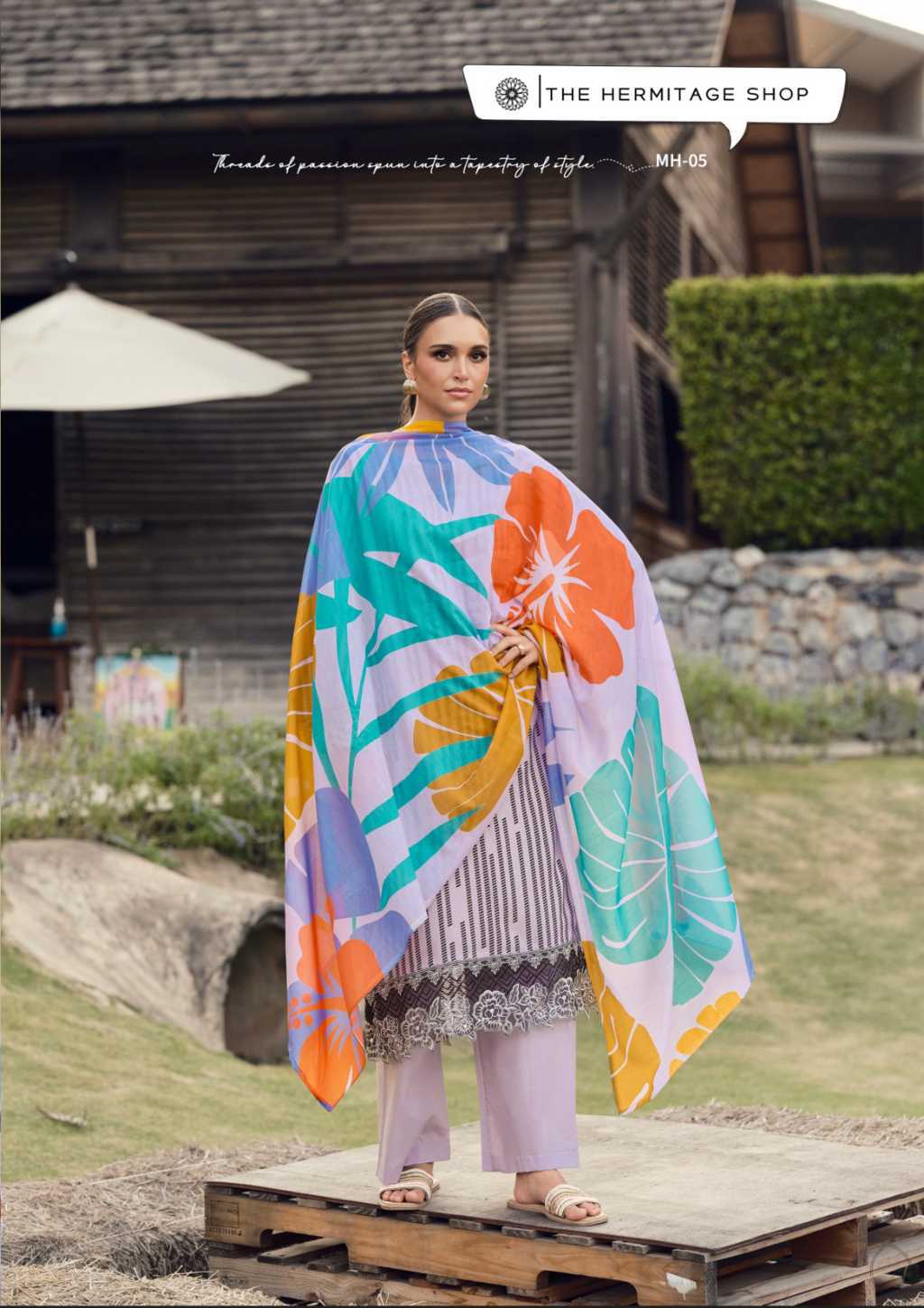 The Heritage Shop Maham Vol 2 Satin Salwar Suit Catalog 6 Pcs (3) The Heritage Shop Maham Vol 2 Satin Salwar Suit Catalog 6 Pcs - Image 4