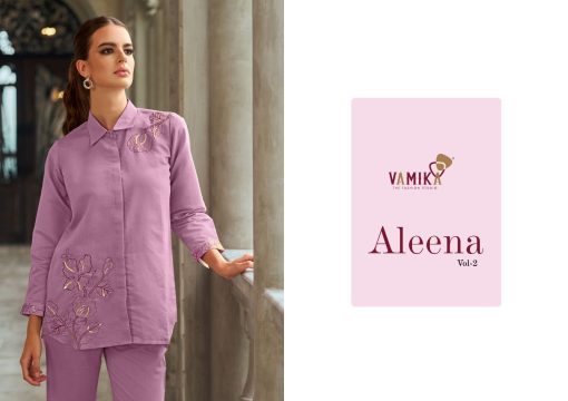 Vamika Aleena Vol 2 Viscose Kurti with Pant Catalog 4 Pcs 7 510x360 - Vamika Aleena Vol 2 Viscose Kurti with Pant Catalog 4 Pcs