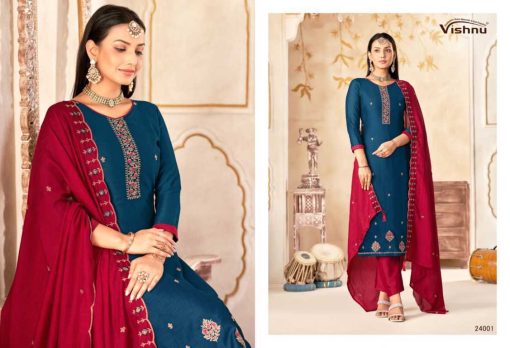 Vishnu Maharang Silk Salwar Suit Catalog 12 Pcs 2 510x348 - Vishnu Maharang Silk Salwar Suit Catalog 12 Pcs