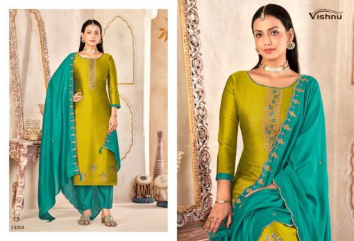 Vishnu Maharang Silk Salwar Suit Catalog 12 Pcs 6 510x348 - Vishnu Maharang Silk Salwar Suit Catalog 12 Pcs