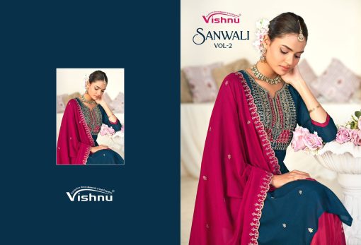 Vishnu Sanwali Vol 2 Silk Salwar Suit Catalog 12 Pcs 3 1 510x347 - Vishnu Sanwali Vol 2 Silk Salwar Suit Catalog 12 Pcs