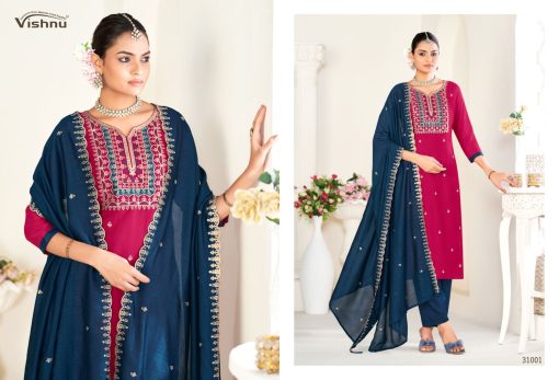 Vishnu Sanwali Vol 2 Silk Salwar Suit Catalog 12 Pcs 4 510x347 - Vishnu Sanwali Vol 2 Silk Salwar Suit Catalog 12 Pcs