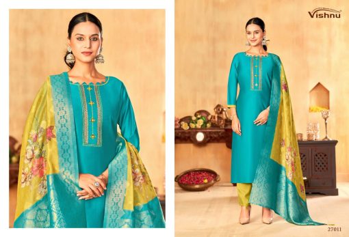 Vishnu Vyomika Silk Salwar Suit Catalog 12 Pcs 4 510x347 - Vishnu Vyomika Silk Salwar Suit Catalog 12 Pcs