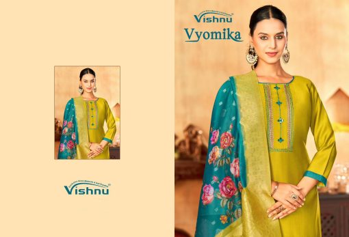 Vishnu Vyomika Silk Salwar Suit Catalog 12 Pcs 8 510x347 - Vishnu Vyomika Silk Salwar Suit Catalog 12 Pcs