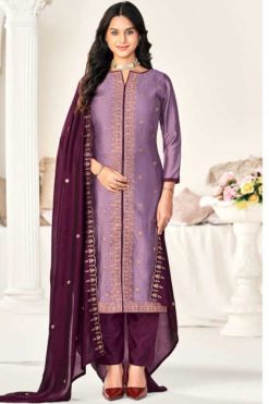 Vishnu Zarkash Silk Salwar Suit Catalog 11 Pcs