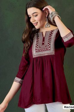 Adaa Vol 2 Tops Rayon Catalog 8 Pcs