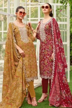 Alok Black Diamond Vol 12 Rayon Salwar Suit Catalog 6 Pcs