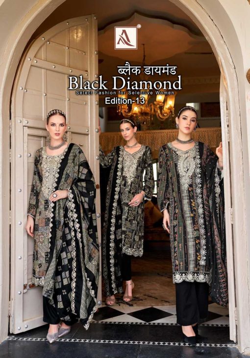 Alok Black Diamond Vol 13 Rayon Salwar Suit Catalog 6 Pcs 11 510x728 - Alok Black Diamond Vol 13 Rayon Salwar Suit Catalog 6 Pcs