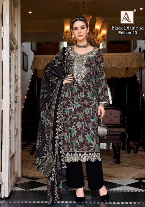 Alok Black Diamond Vol 13 Rayon Salwar Suit Catalog 6 Pcs 15 510x728 - Alok Black Diamond Vol 13 Rayon Salwar Suit Catalog 6 Pcs