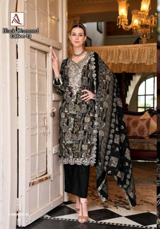 Alok Black Diamond Vol 13 Rayon Salwar Suit Catalog 6 Pcs 16 510x728 - Alok Black Diamond Vol 13 Rayon Salwar Suit Catalog 6 Pcs