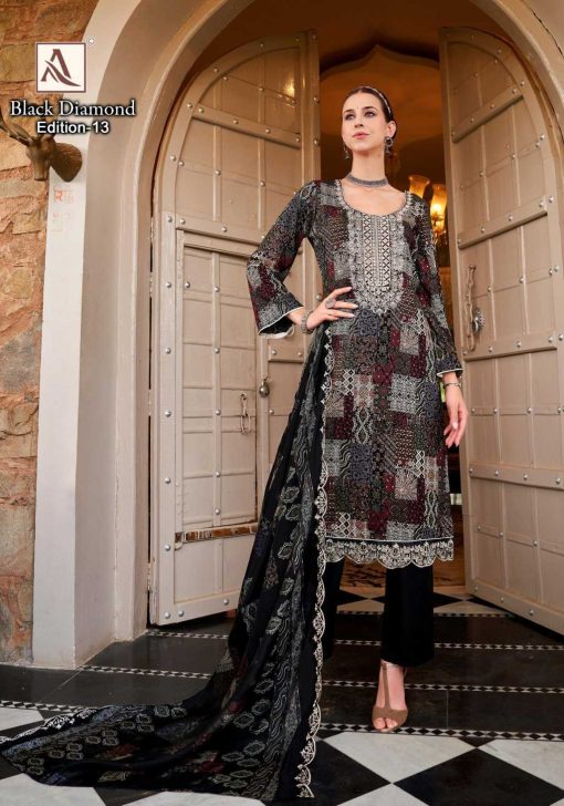 Alok Black Diamond Vol 13 Rayon Salwar Suit Catalog 6 Pcs 4 510x728 - Alok Black Diamond Vol 13 Rayon Salwar Suit Catalog 6 Pcs