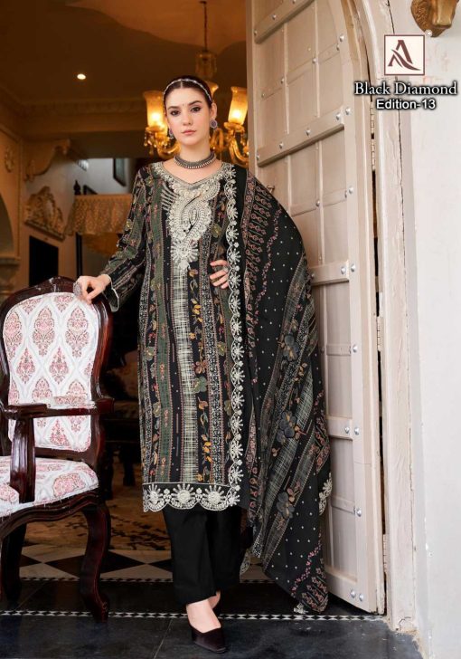 Alok Black Diamond Vol 13 Rayon Salwar Suit Catalog 6 Pcs 5 510x728 - Alok Black Diamond Vol 13 Rayon Salwar Suit Catalog 6 Pcs