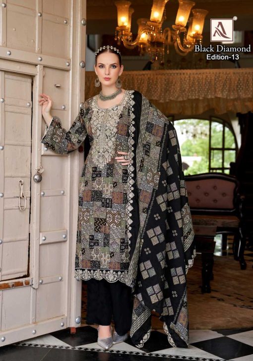 Alok Black Diamond Vol 13 Rayon Salwar Suit Catalog 6 Pcs 9 510x728 - Alok Black Diamond Vol 13 Rayon Salwar Suit Catalog 6 Pcs
