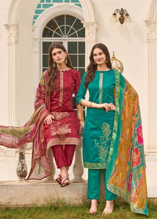 Alok Falsafaa Vol 18 Jacquard Salwar Suit Catalog 6 Pcs 10 510x714 - Alok Falsafaa Vol 18 Jacquard Salwar Suit Catalog 6 Pcs