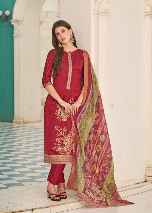 Alok Falsafaa Vol 18 Jacquard Salwar Suit Catalog 6 Pcs 13 510x714 - Alok Falsafaa Vol 18 Jacquard Salwar Suit Catalog 6 Pcs