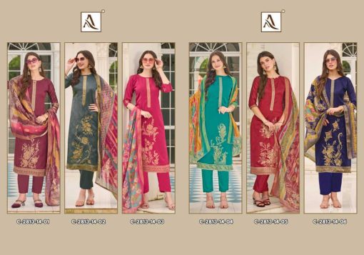 Alok Falsafaa Vol 18 Jacquard Salwar Suit Catalog 6 Pcs 17 510x357 - Alok Falsafaa Vol 18 Jacquard Salwar Suit Catalog 6 Pcs