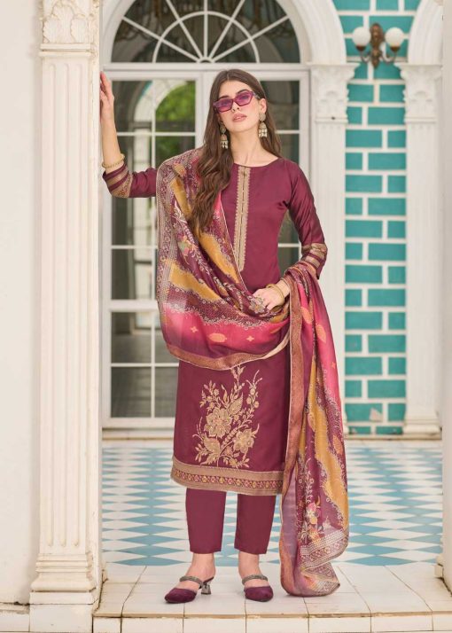 Alok Falsafaa Vol 18 Jacquard Salwar Suit Catalog 6 Pcs 4 510x714 - Alok Falsafaa Vol 18 Jacquard Salwar Suit Catalog 6 Pcs