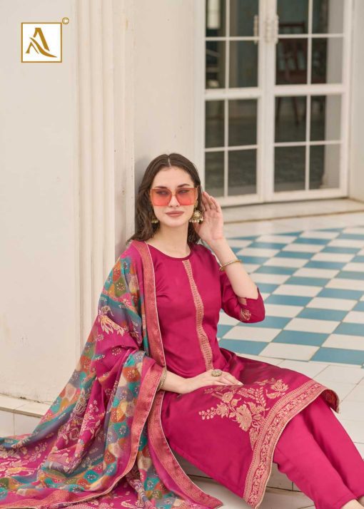 Alok Falsafaa Vol 18 Jacquard Salwar Suit Catalog 6 Pcs 8 510x714 - Alok Falsafaa Vol 18 Jacquard Salwar Suit Catalog 6 Pcs