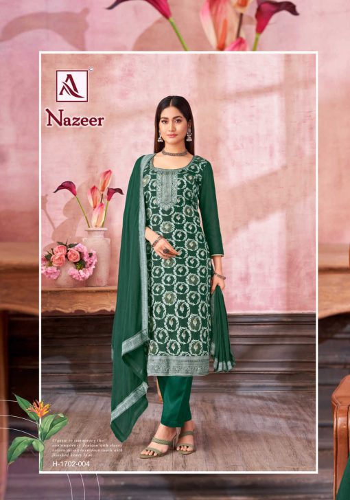 Alok Nazeer Muslin Salwar Suit Catalog 6 Pcs 16 510x728 - Alok Nazeer Muslin Salwar Suit Catalog 6 Pcs