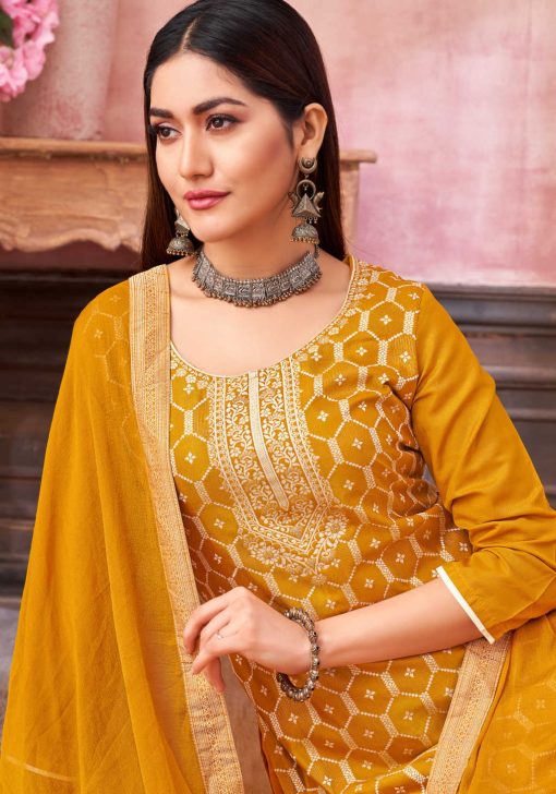 Alok Nazeer Muslin Salwar Suit Catalog 6 Pcs 4 510x728 - Alok Nazeer Muslin Salwar Suit Catalog 6 Pcs