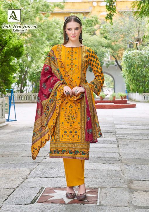 Alok Pak Bin Saeed Vol 3 Cotton Salwar Suit Catalog 8 Pcs 10 510x728 - Alok Pak Bin Saeed Vol 3 Cotton Salwar Suit Catalog 8 Pcs