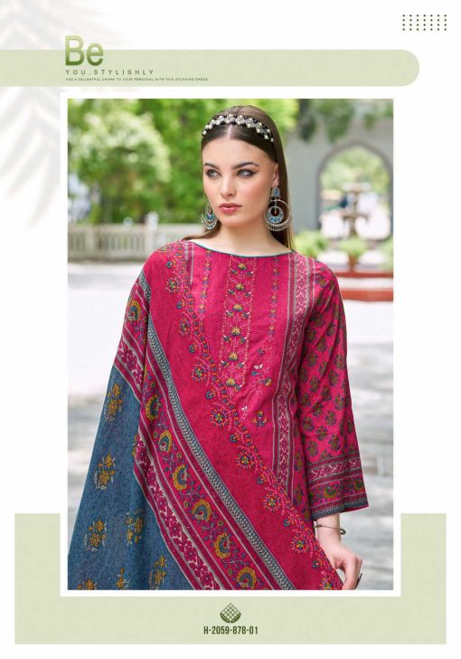 Alok Pak Bin Saeed Vol 3 Cotton Salwar Suit Catalog 8 Pcs 4 510x728 - Alok Pak Bin Saeed Vol 3 Cotton Salwar Suit Catalog 8 Pcs