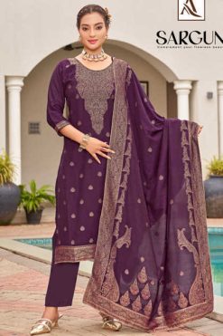Alok Sargun Viscose Salwar Suit Catalog 6 Pcs