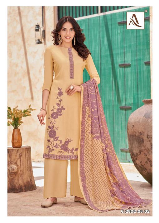 Alok Sonkali Viscose Salwar Suit Catalog 6 Pcs 12 510x714 - Alok Sonkali Viscose Salwar Suit Catalog 6 Pcs