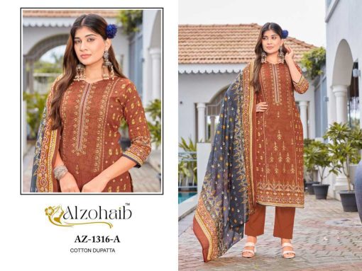 Alzohaib Lamhay Vol 1 Chiffon Cotton Salwar Suit Catalog 4 Pcs 2 510x383 - Alzohaib Lamhay Vol 1 Chiffon Cotton Salwar Suit Catalog 4 Pcs