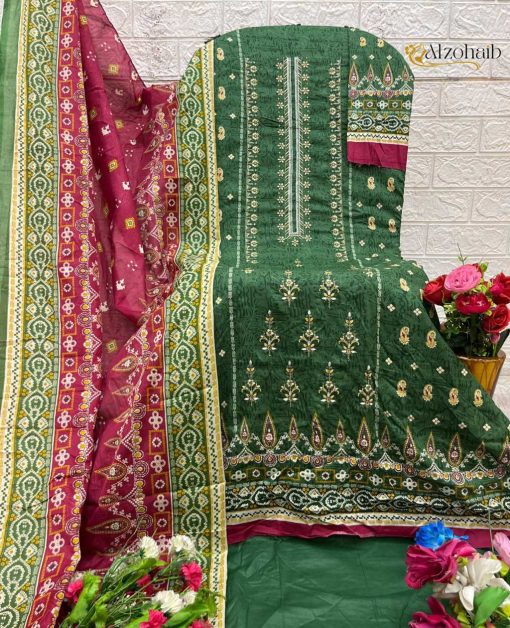 Alzohaib Lamhay Vol 1 Chiffon Cotton Salwar Suit Catalog 4 Pcs 7 510x628 - Alzohaib Lamhay Vol 1 Chiffon Cotton Salwar Suit Catalog 4 Pcs