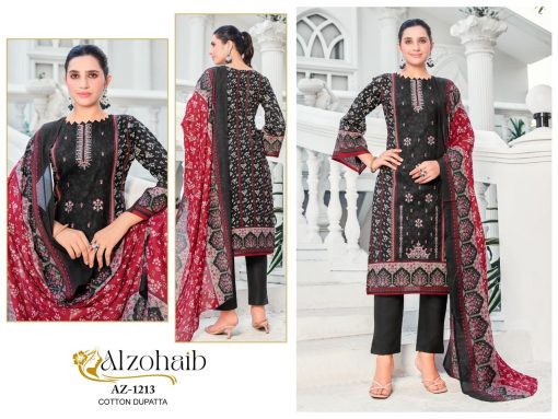 Alzohaib Noor Vol 2 Chiffon Cotton Salwar Suit Catalog 4 Pcs 3 510x383 - Alzohaib Noor Vol 2 Chiffon Cotton Salwar Suit Catalog 4 Pcs