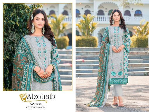 Alzohaib Noor Vol 2 Chiffon Cotton Salwar Suit Catalog 4 Pcs 4 510x383 - Alzohaib Noor Vol 2 Chiffon Cotton Salwar Suit Catalog 4 Pcs